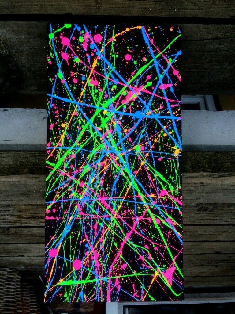 Black light painting 2